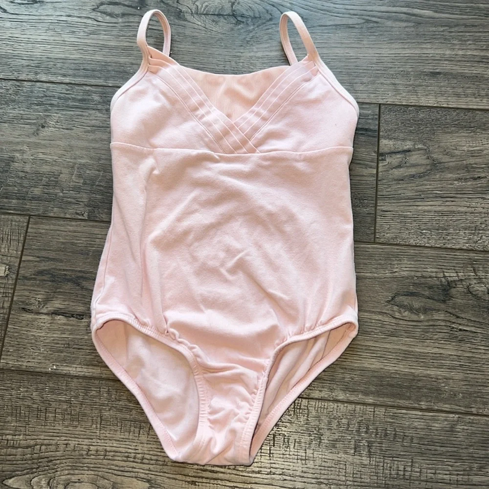 More Than Magic, Pink Ballet Leotard, Girls Medium, 7/8 EUC